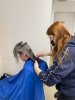 Warsztaty fryzjerskie w Środowiskowym Domu Samopomocy w Łoniowie
