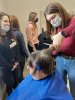 Warsztaty fryzjerskie w Środowiskowym Domu Samopomocy w Łoniowie